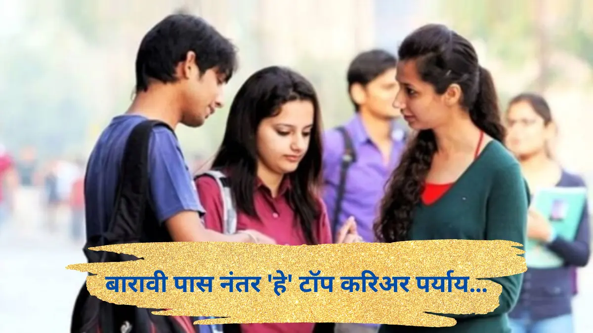 बारावी पास नंतर ‘हे’ टॉप करिअर पर्याय…