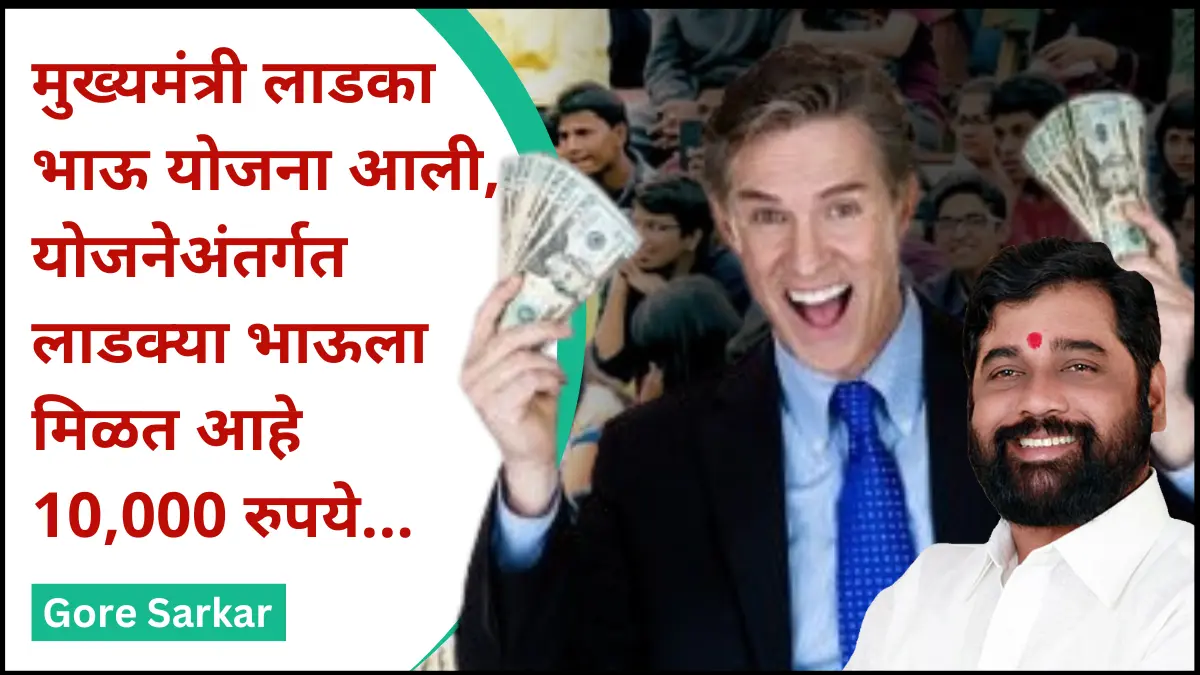 मुख्यमंत्री लाडका भाऊ योजना आली, योजनेअंतर्गत लाडक्या भाऊला मिळत आहे 10,000 रुपये…