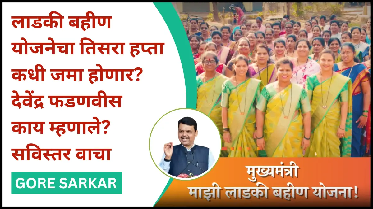 लाडकी बहीण योजनेचा तिसरा हप्ता कधी जमा होणार? देवेंद्र फडणवीस काय म्हणाले? सविस्तर वाचा