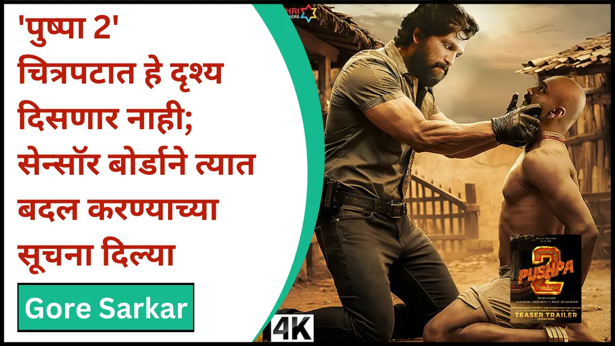 ‘पुष्पा 2’ चित्रपटात हे दृश्य दिसणार नाही; सेन्सॉर बोर्डाने त्यात बदल करण्याच्या सूचना दिल्या