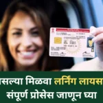 Driving Licence Online: घरबसल्या मिळवा लर्निंग लायसन्स, संपूर्ण प्रोसेस जाणून घ्या