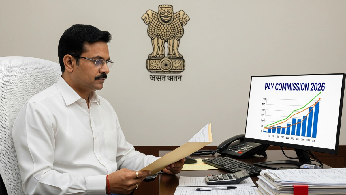 8वा वेतन आयोग 2026 : पगारात 34% वाढ, कोणाला किती फायदा आणि टॅक्सचा परिणाम जाणून घ्या