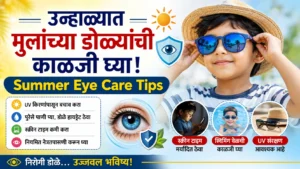 Summer Eye Care Tips: उन्हाळ्यात मुलांच्या डोळ्यांची काळजी घ्या; वाढता स्क्रीन टाइम आणि तीव्र ऊन ठरू शकते धोकादायक