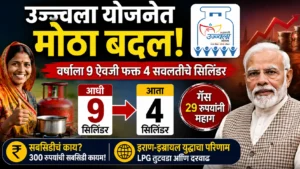 Ujjwala Yojana: केंद्र सरकारचा मोठा निर्णय! उज्ज्वला योजनेत वर्षाला 9 ऐवजी 4 सवलतीचे सिलिंडर; सब्सिडीबाबत काय बदल ?